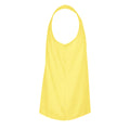 Yellow - Side - Build Your Brand Mens Basic Tank Top