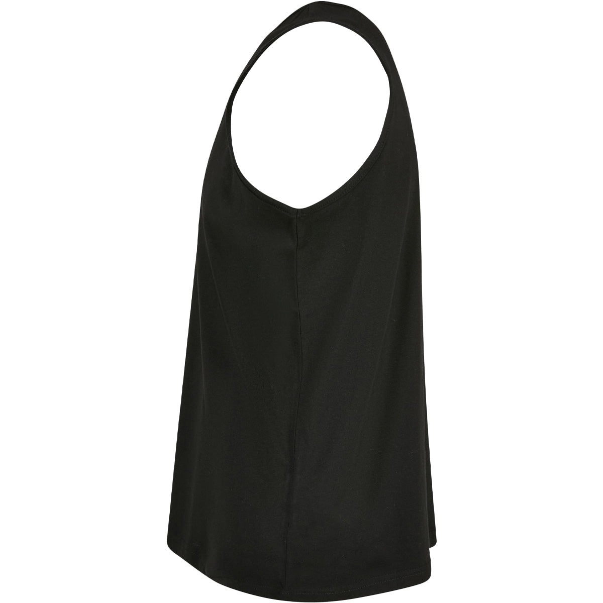 Black Pure - Side - Build Your Brand Mens Basic Tank Top