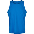 Cobalt Blue - Front - Build Your Brand Mens Basic Tank Top