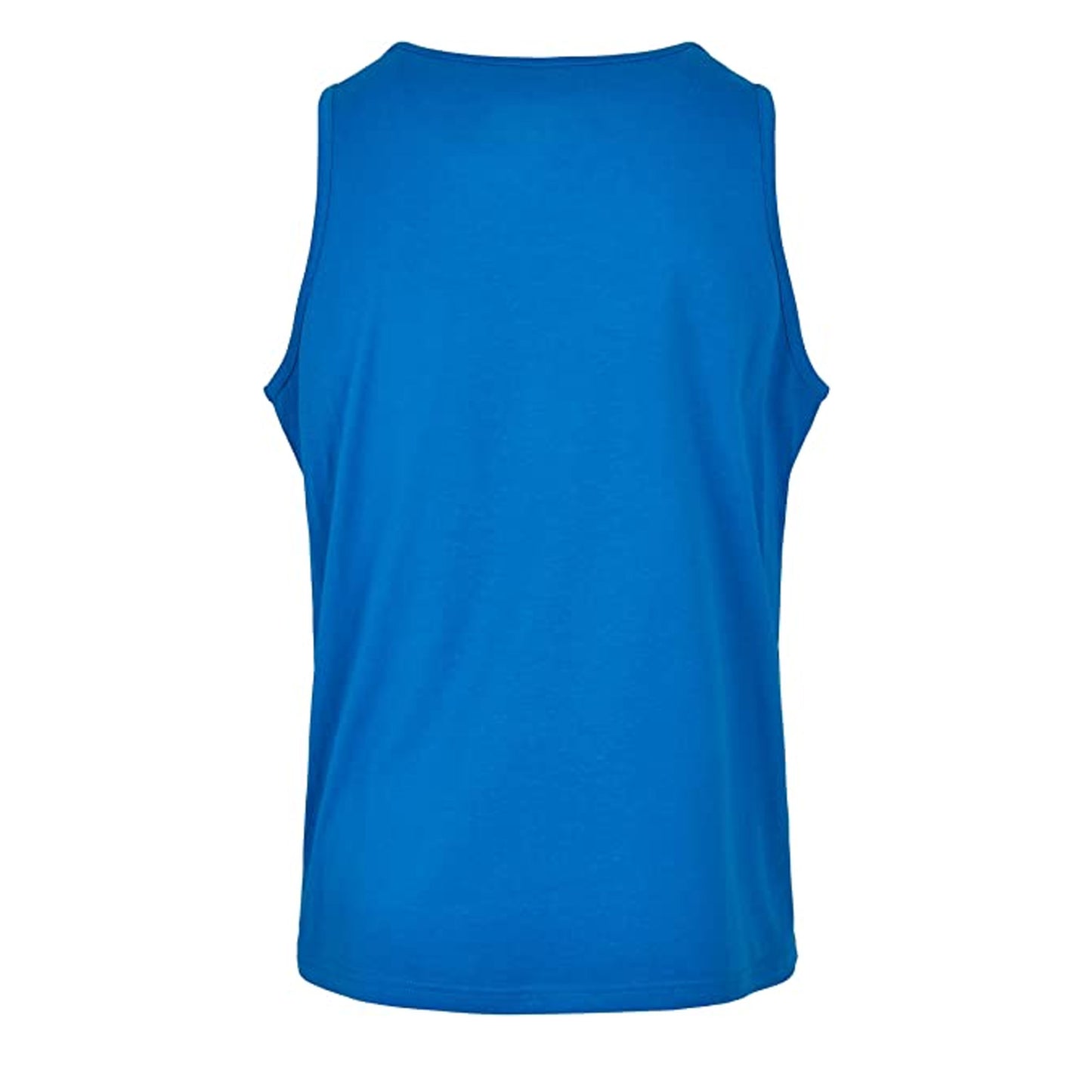 Cobalt Blue - Back - Build Your Brand Mens Basic Tank Top