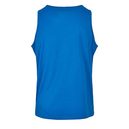 Cobalt Blue - Back - Build Your Brand Mens Basic Tank Top