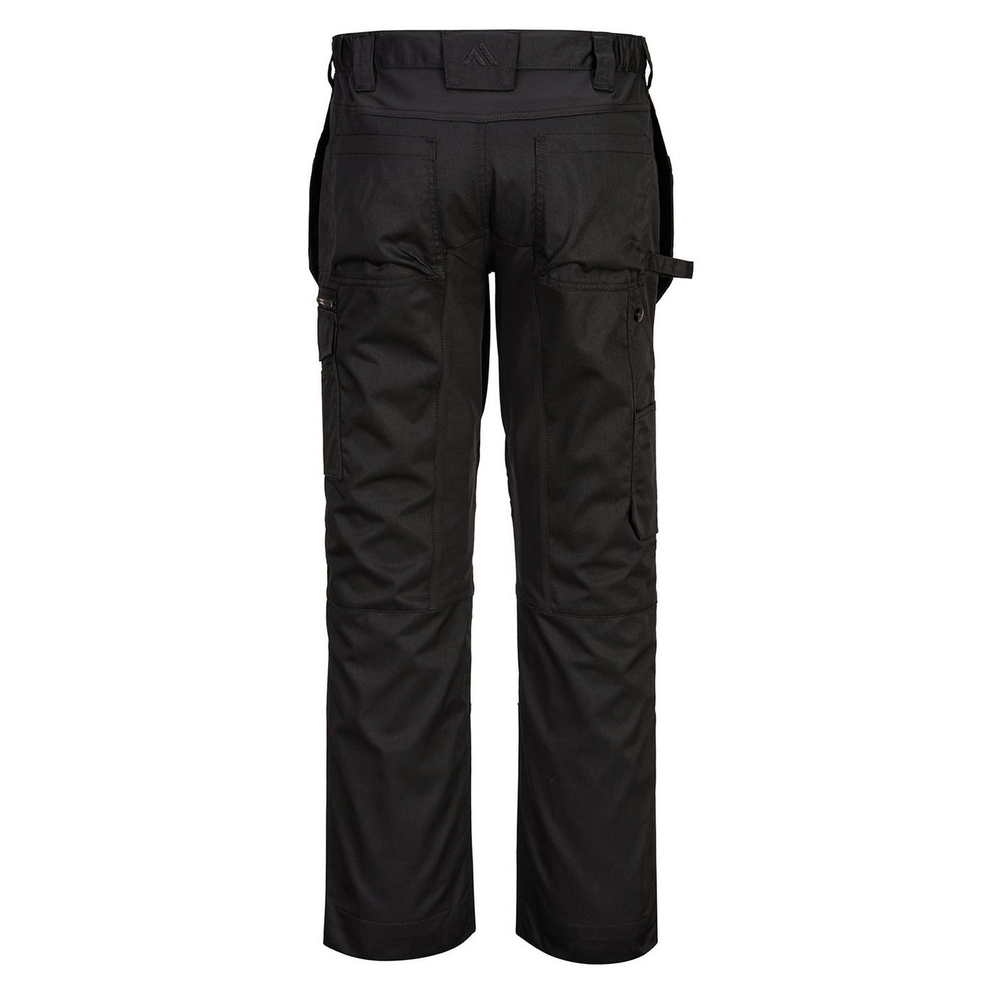 Black - Back - Portwest Mens WX2 Cargo Trousers