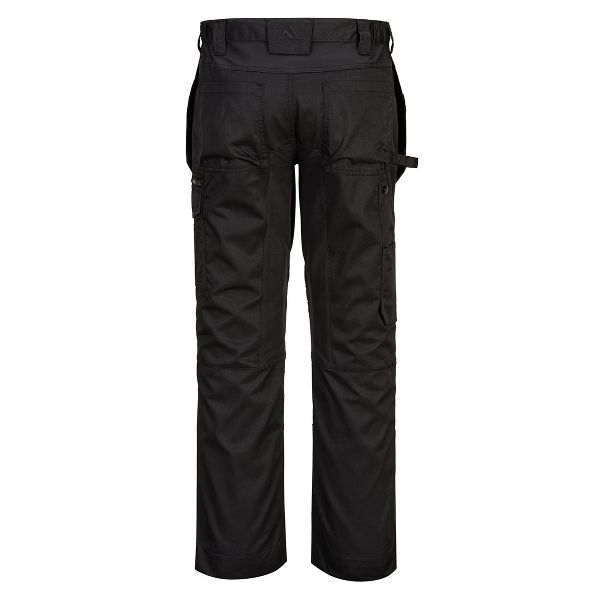 Black - Back - Portwest Mens WX2 Cargo Trousers