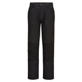 Black - Front - Portwest Mens WX2 Slim Work Trousers