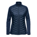 Indigo Blue - Front - Stormtech Womens-Ladies Boulder Raglan Padded Jacket