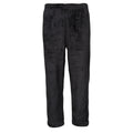 Black - Front - Ribbon Childrens-Kids Eskimo Style Lounge Pants