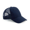French Navy - Front - Beechfield Recycled Snapback Cap