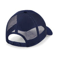 French Navy - Back - Beechfield Recycled Snapback Cap