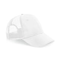 White - Front - Beechfield Recycled Snapback Cap