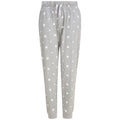 Heather Grey-White - Front - SF Unisex Adult Stars Lounge Pants