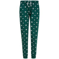 Bottle-White - Front - SF Womens-Ladies Snowflake Lounge Pants