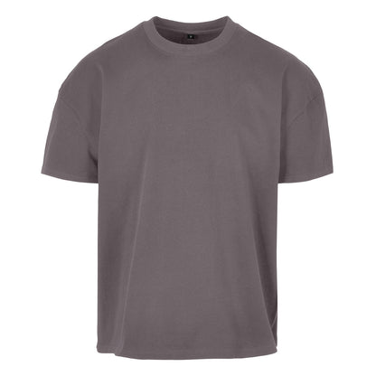 Magnet - Front - Build Your Brand Mens Plain Ultra Heavyweight T-Shirt