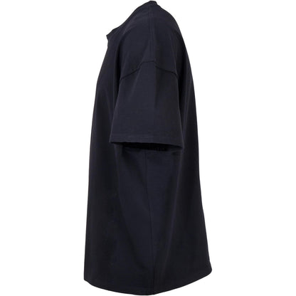 Navy - Lifestyle - Build Your Brand Mens Plain Ultra Heavyweight T-Shirt