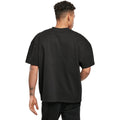 Black - Pack Shot - Build Your Brand Mens Plain Ultra Heavyweight T-Shirt