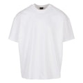 White - Front - Build Your Brand Mens Plain Ultra Heavyweight T-Shirt