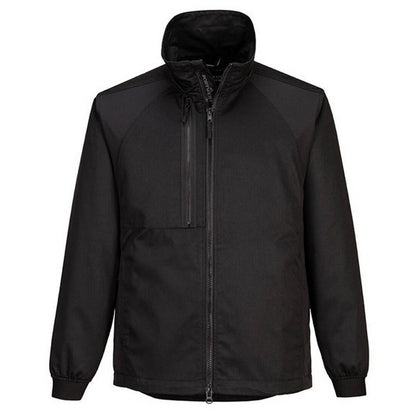 Black - Front - Portwest Mens WX2 Stretch Jacket