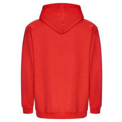 Sunset Orange - Back - Awdis Mens College Hoodie