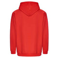Sunset Orange - Back - Awdis Mens College Hoodie