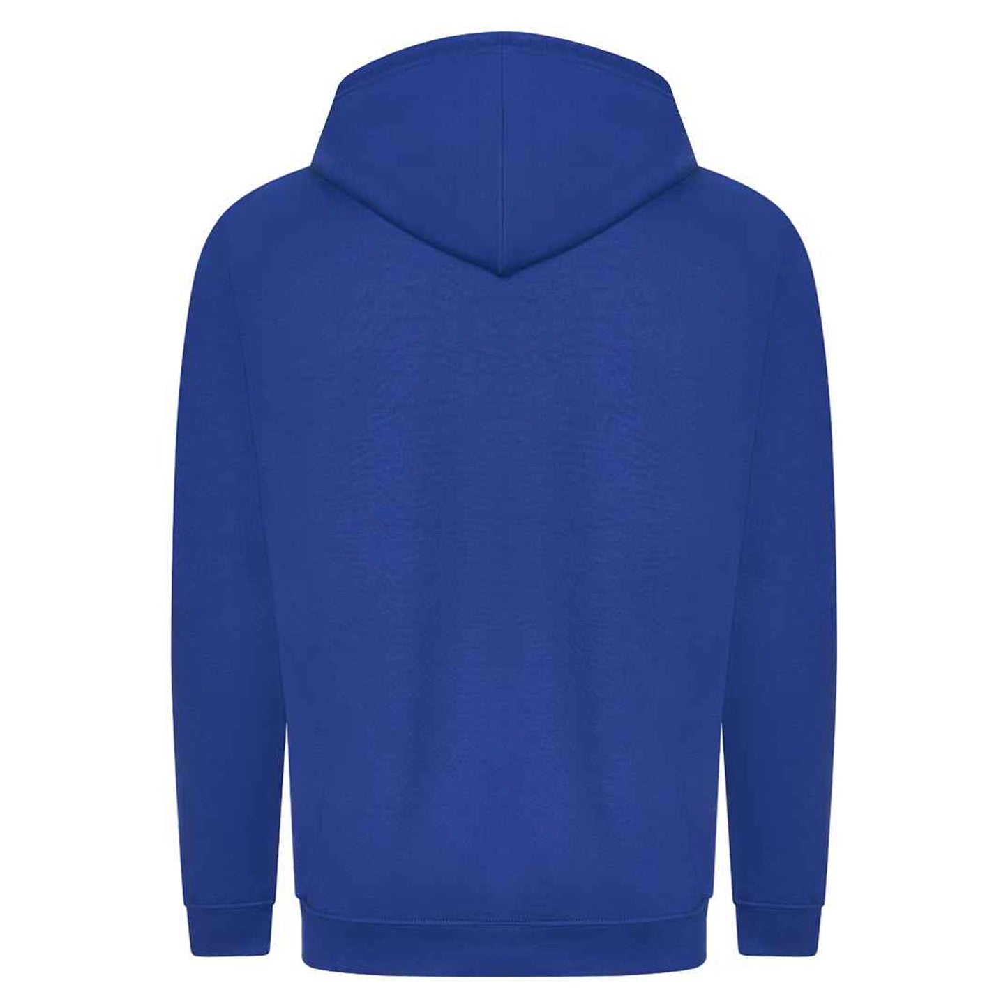 Bright Royal Blue - Back - Awdis Mens College Hoodie