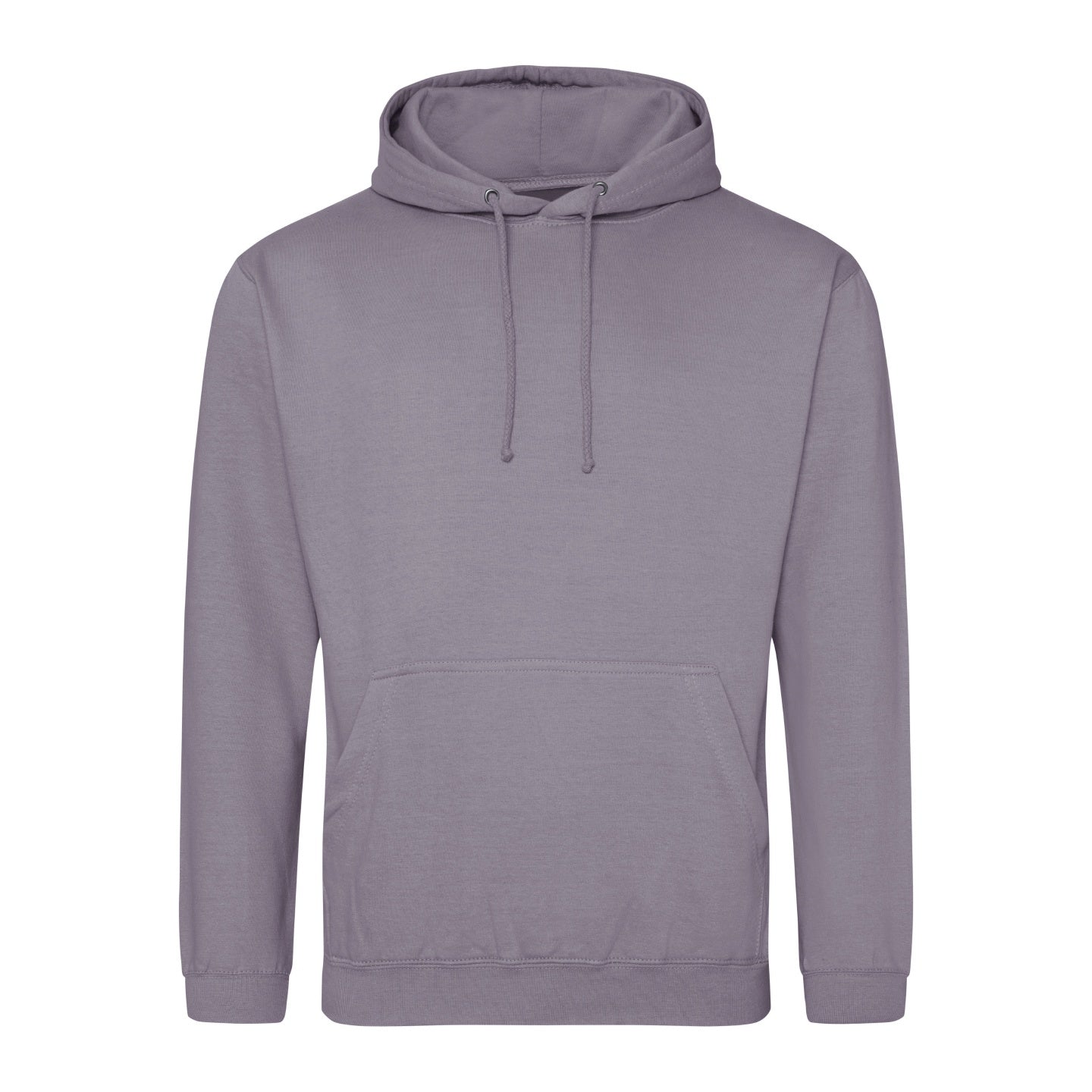 Dusty Lilac - Front - Awdis Mens College Hoodie