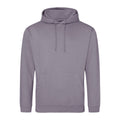 Dusty Lilac - Front - Awdis Mens College Hoodie