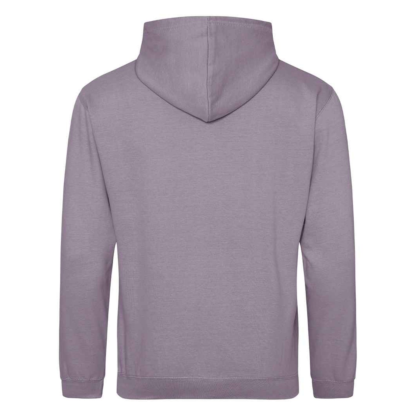 Dusty Lilac - Back - Awdis Mens College Hoodie