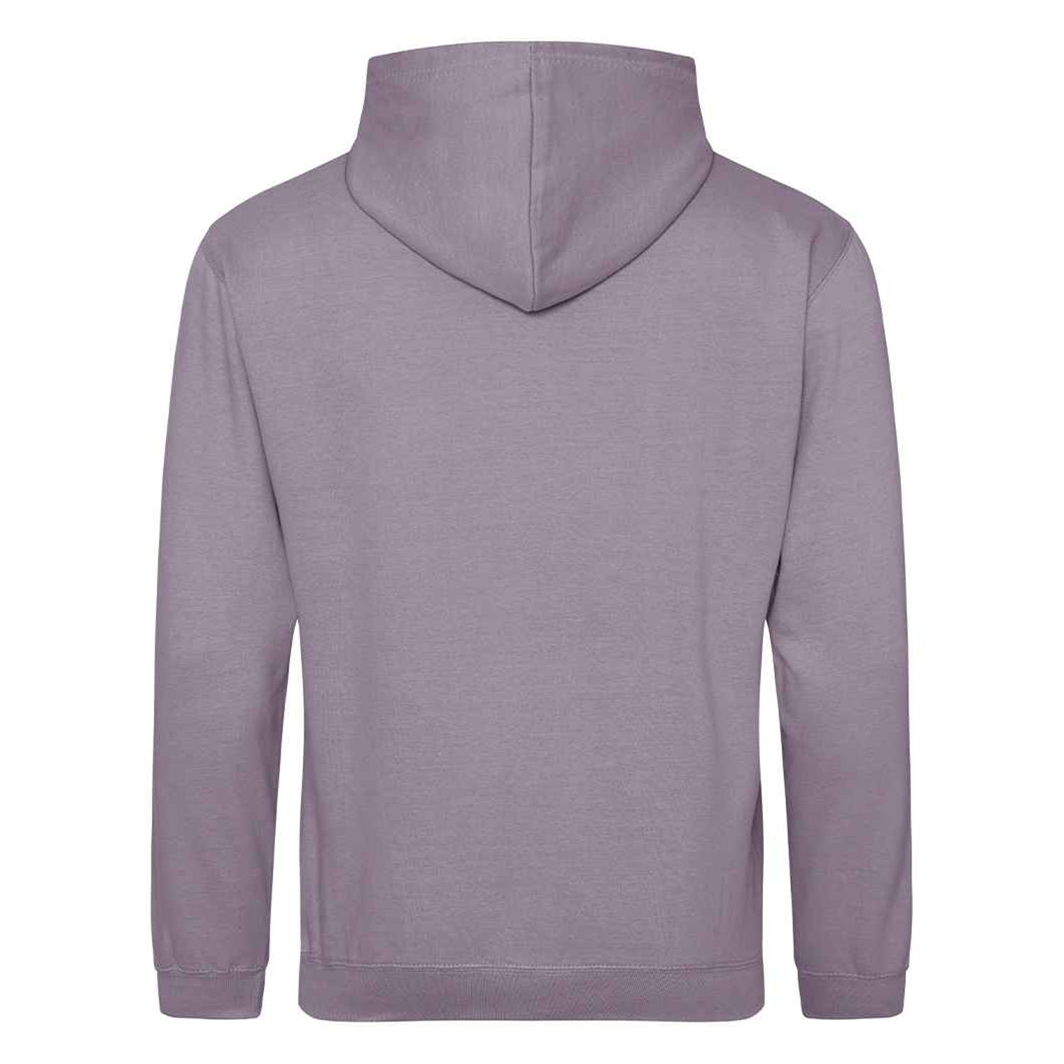 Dusty Lilac - Back - Awdis Mens College Hoodie
