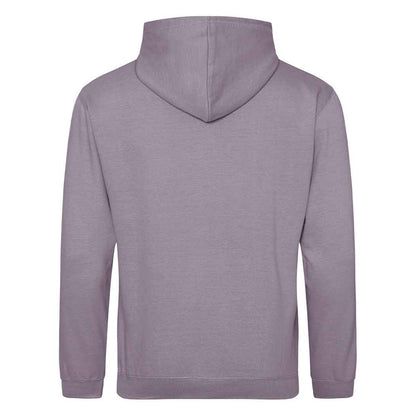 Dusty Lilac - Back - Awdis Mens College Hoodie