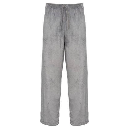 Grey - Front - Ribbon Unisex Adult Eskimo Style Fleece Lounge Pants