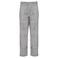 Grey - Back - Ribbon Unisex Adult Eskimo Style Fleece Lounge Pants
