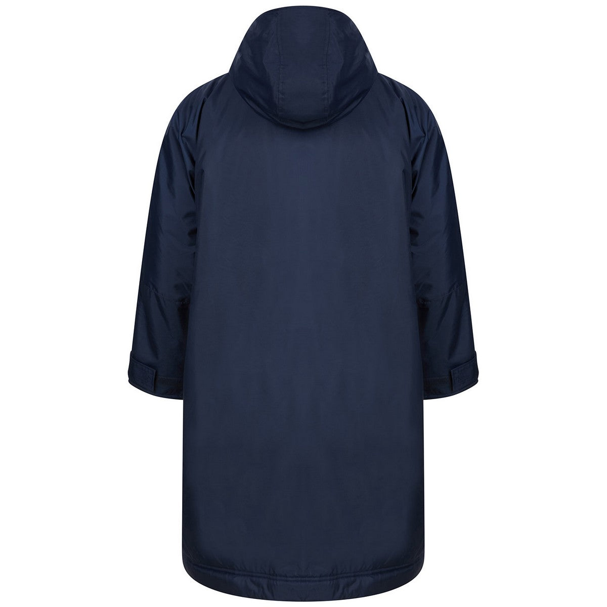 Navy - Back - Finden & Hales Childrens-Kids Raincoat