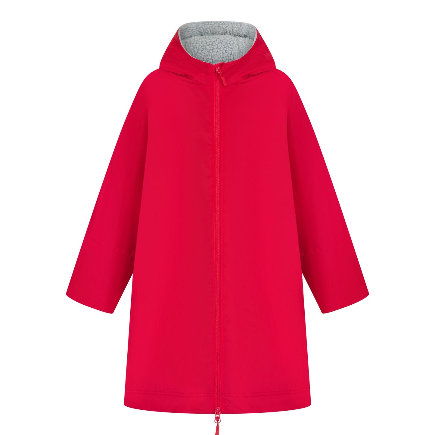 Red - Front - Finden & Hales Childrens-Kids Raincoat