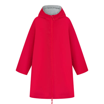 Red - Front - Finden & Hales Childrens-Kids Raincoat