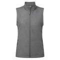 Dark Grey - Front - Premier Womens-Ladies Windchecker Recycled Printable Gilet