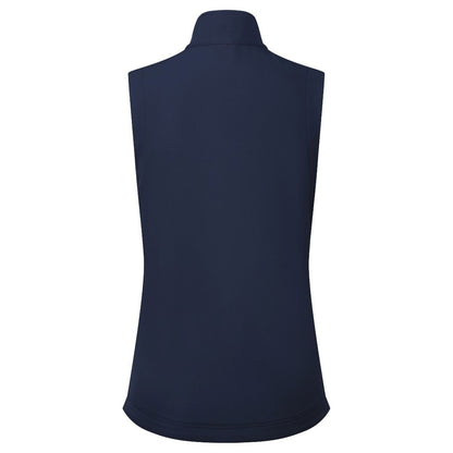 Navy - Back - Premier Womens-Ladies Windchecker Recycled Printable Gilet