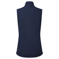 Navy - Back - Premier Womens-Ladies Windchecker Recycled Printable Gilet