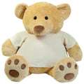 Brown (Light) - Front - Mumbles Super Honey Bear - Plush Soft Toy
