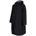 Black - Side - Finden & Hales Unisex Adult Raincoat