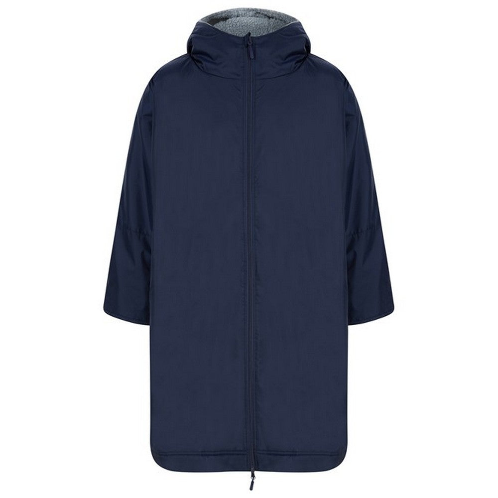 Navy - Front - Finden & Hales Unisex Adult Raincoat