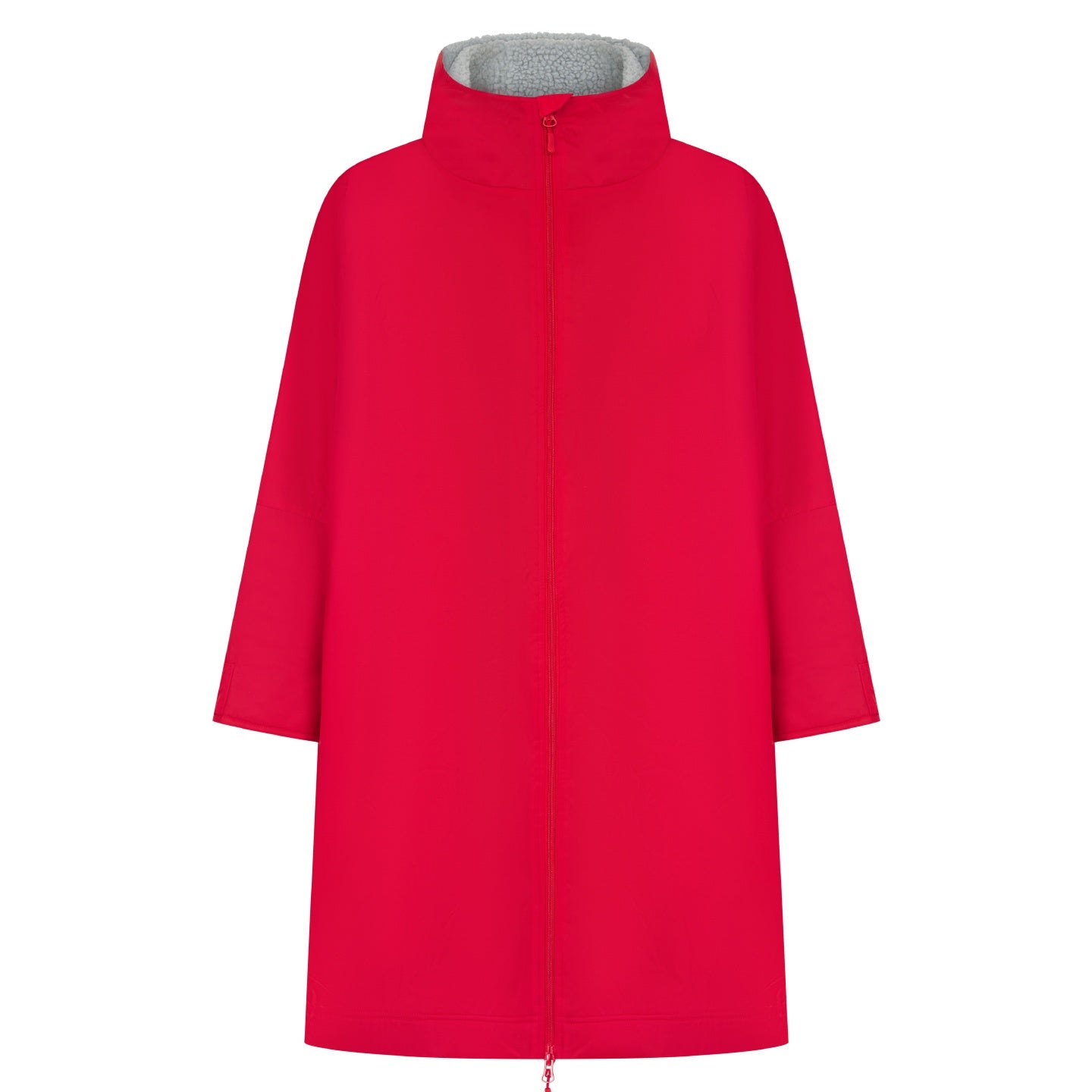 Red - Front - Finden & Hales Unisex Adult Raincoat