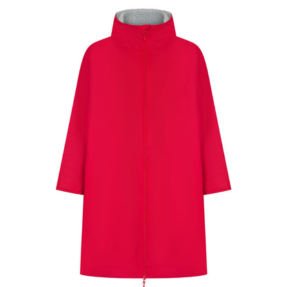 Red - Front - Finden & Hales Unisex Adult Raincoat