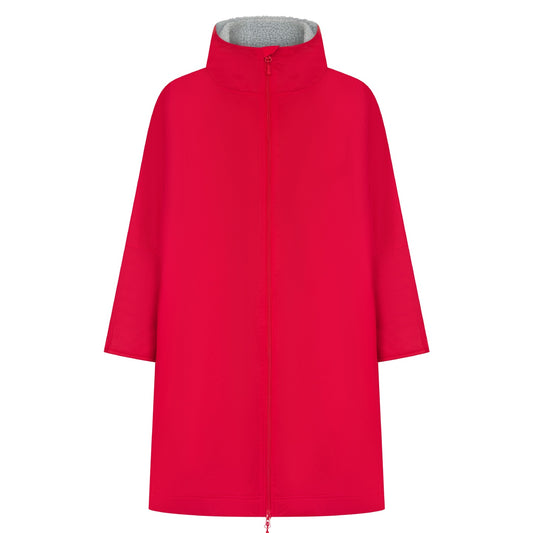 Red - Front - Finden & Hales Unisex Adult Raincoat