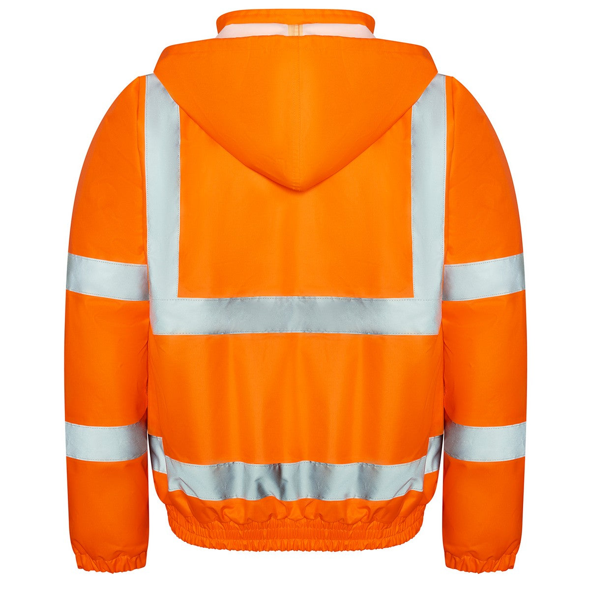 Orange - Back - PRO RTX Mens High-Vis Hi-Vis Vest