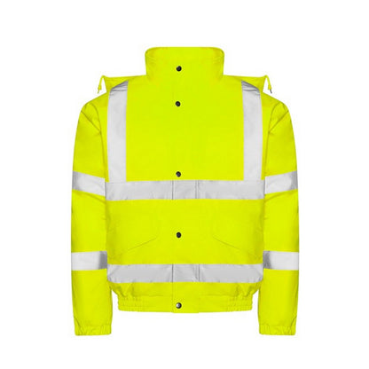 Yellow - Front - PRO RTX Mens High-Vis Hi-Vis Vest