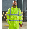 Yellow - Side - PRO RTX Mens High-Vis Hi-Vis Vest