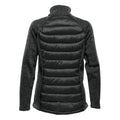 Black-Dolphin-Heather - Back - Stormtech Womens-Ladies Narvik Hybrid Soft Shell Jacket