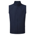 Navy - Front - Premier Mens Windchecker Recycled Printable Gilet