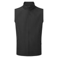 Black - Front - Premier Mens Windchecker Recycled Printable Gilet