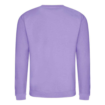 Digital Lavender - Back - Awdis Mens Sweatshirt