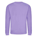 Digital Lavender - Back - Awdis Mens Sweatshirt